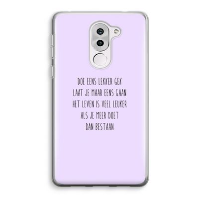 Gek: Honor 6X Transparant Hoesje