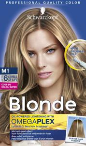 Schwarzkopf Blonde haarverf coupe de soleil highlighter M1 (1 Set)