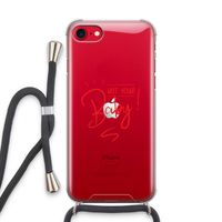 Not Your Baby: iPhone SE 2020 Transparant Hoesje met koord