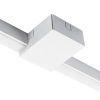 SG Zip Verplaatsbare voeding spanningsrail 1-fase mat wit 003159