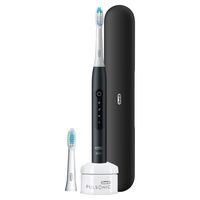 Braun Oral-B Pulsonic Slim Luxe 4500 Volwassene Sonische tandenborstel Zwart, Platina - thumbnail