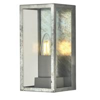Searchlight Antiek zilveren buitenlampBox II - 90151SI