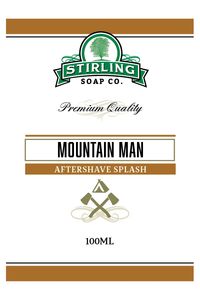 Stirling Soap Co. after shave Mountain Man 100ml