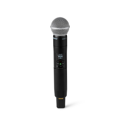 Shure SLXD2+/58 Draadloze SM58 microfoon