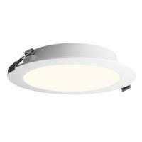 LED Downlight ECO - inbouwspot - mini LED paneel - 12 Watt 1160 lumen - Rond - 2700K warm wit - diameter 170mm - plat 27mm
