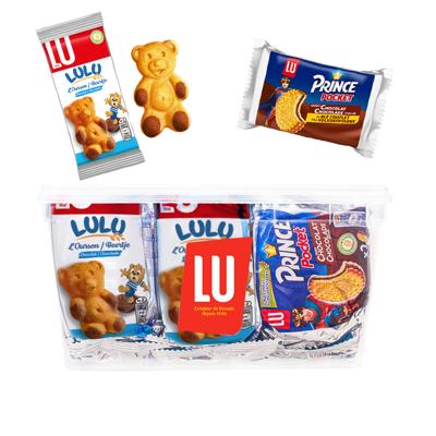LU Kids Mix: Lulu Choco Beertjes & Prince Pocket duo chocolade koe