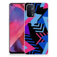 OPPO A93 5G | TPU Hoesje | Funky Triangle