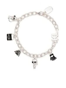 Karl Lagerfeld bracelets à breloques Ikonik - Argent