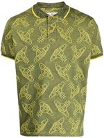 Vivienne Westwood chemise à logo en jacquard - Jaune