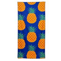 Ananas Print Microvezel Strandhanddoek