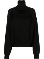 Coperni pull à col montant - Noir