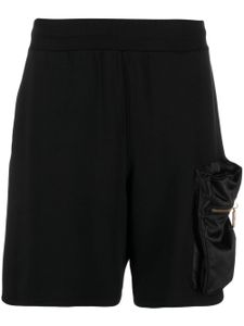 Moschino short à poche à rabat - Noir