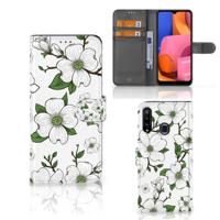 Samsung Galaxy A20s Hoesje Dogwood Flowers