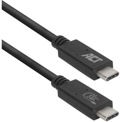 USB4® 20Gbps aansluitkabel C male - C male 1 meter USB-IF gecertificeerd Kabel