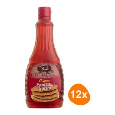 Mississippi Belle - Pancake Syrup Maple Flavored - 12x 710ml