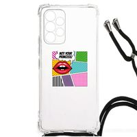 Samsung Galaxy A53 Anti Shock Bumper Case Popart Princess