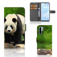 Huawei P30 Pro | Telefoonhoesje | Met pasjeshouder | Panda