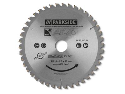 PARKSIDE Cirkelzaagblad Ø210 mm (42 tanden)