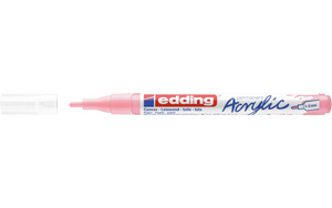 Edding 5300 Acrylic Marker Fine permanente marker Roze 1 stuk(s)