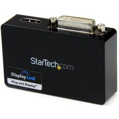StarTech.com USB 3.0 naar HDMI en DVI 2x Monitor Externe Videokaart Adapter