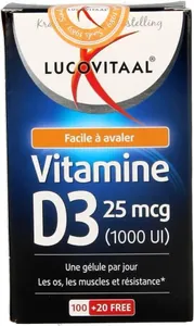 Lucovitaal - Vitamine D 25mcg - 120 Capsules