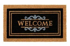 E-Coco Classic Welcome Black 40x70