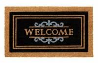 E-Coco Classic Welcome Black 40x70
