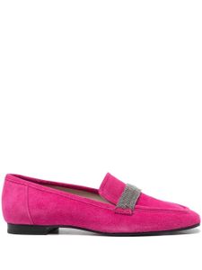 Fabiana Filippi mocassins en daim 15 mm - Rose