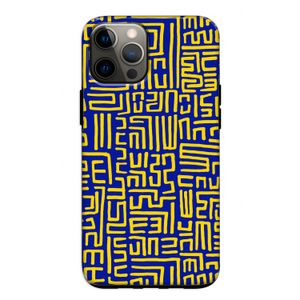 Majorelle Blue Print: iPhone 12 Pro Tough Case