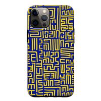 Majorelle Blue Print: iPhone 12 Pro Tough Case