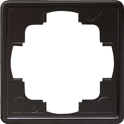 Gira afdekraam S-Color 1-voudig zwart
