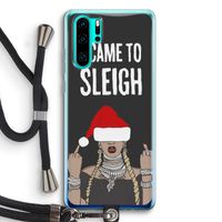 Came To Sleigh: Huawei P30 Pro Transparant Hoesje met koord