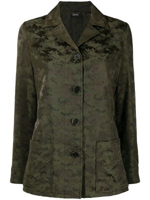 ASPESI veste à imprimé camouflage - Vert