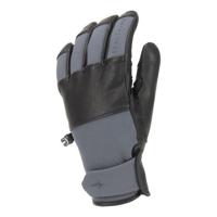 Sealskinz Walcott Waterproof Cold Weather handschoenen zwart/grijs M