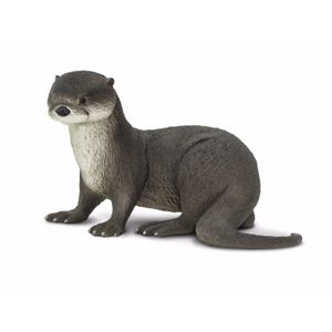 Plastic speelgoed figuur rivierotter 14 cm