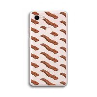 Bacon to my eggs #2: Google Pixel 3 XL Transparant Hoesje