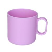 Plasticforte onbreekbare Drinkbekers - kunststof - 320 ml - paars - kinderen - camping