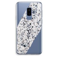 Gespikkelde marmer: Samsung Galaxy S9 Plus Transparant Hoesje