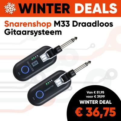 Snarenshop M33 Draadloos Gitaarsysteem