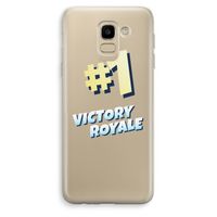 Victory Royale: Samsung Galaxy J6 (2018) Transparant Hoesje