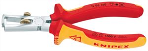 Knipex Afstriptang + veer comfort 160 mm VDE - 11 06 160 SB - 1106160SB