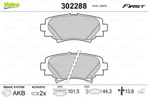 Valeo Remblokset 302288