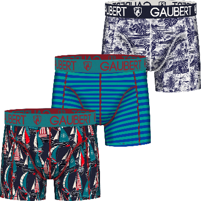 Gaubert 3-pack Heren boxershorts Bamboe - Zwarte bamboe heren onderbroeken