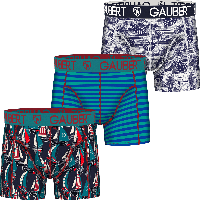 Gaubert 3-pack Heren boxershorts Bamboe - Zwarte bamboe heren onderbroeken
