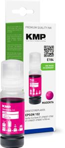 KMP Navulinkt vervangt Epson 102, T03R3 Compatibel Magenta 70 ml E184 1642,0006