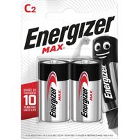Energizer batterijen Max C, blister van 2 stuks - thumbnail