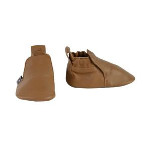 Lodger babyslofjes Stepper cognac Maat