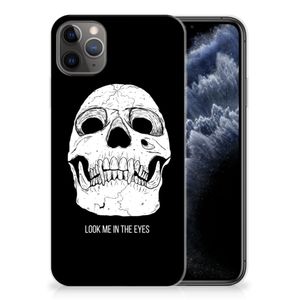 Silicone Back Case Apple iPhone 11 Pro Max Skull Eyes