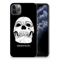 Silicone Back Case Apple iPhone 11 Pro Max Skull Eyes - thumbnail