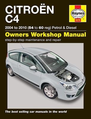 Haynes Werkplaatshandboek Citroën C4 benzine & diesel (2004? 2010) 5576